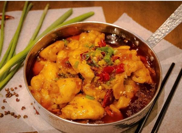 Boiled Fish Fillet in Chili Sauce