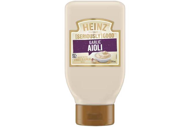 Heinz Seriously Good Aioli Garlic 295ml