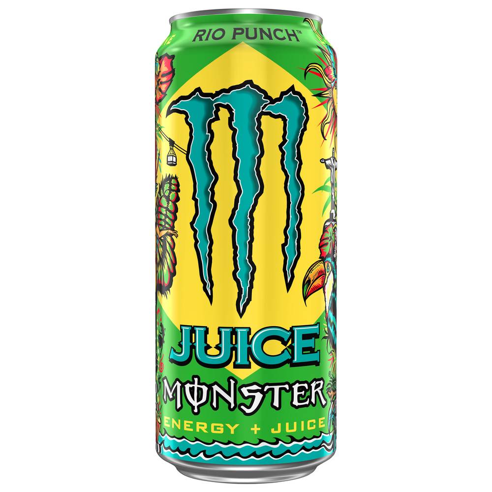 Monster Energy Rio Punch Energy Plus Juice (16 fl oz)