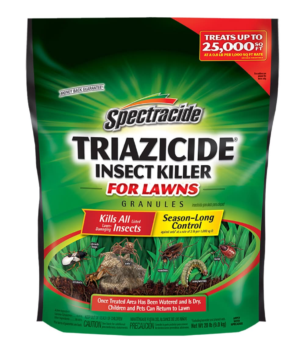 Spectracide Triazicide For Lawns Granules 20.0 -lb Insect killer