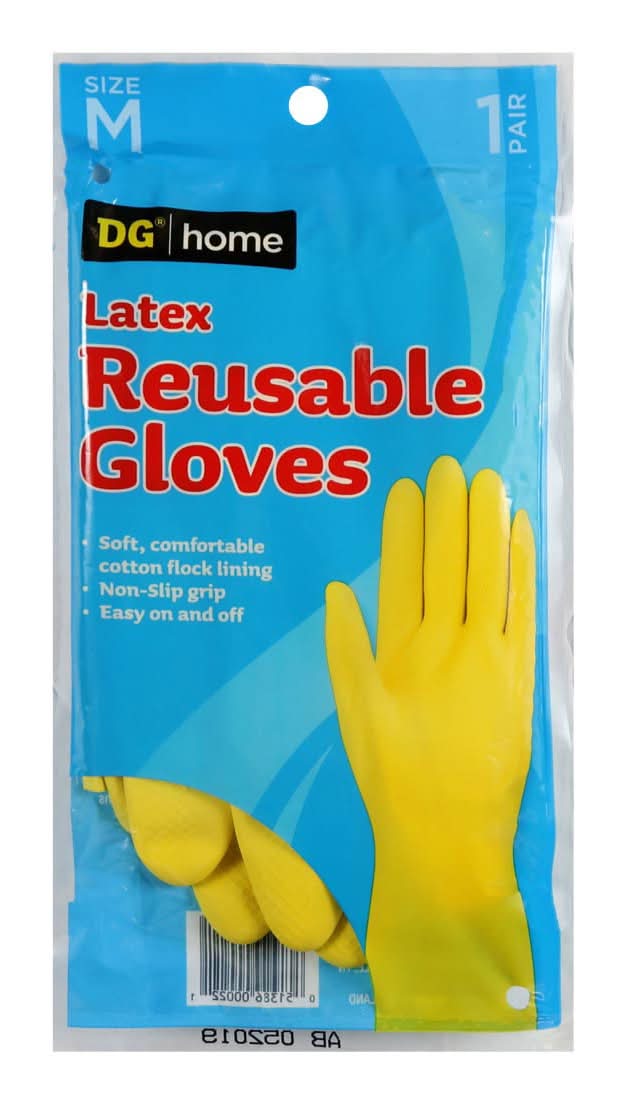Clorox Latex Everyday Cleaning Gloves, Medium