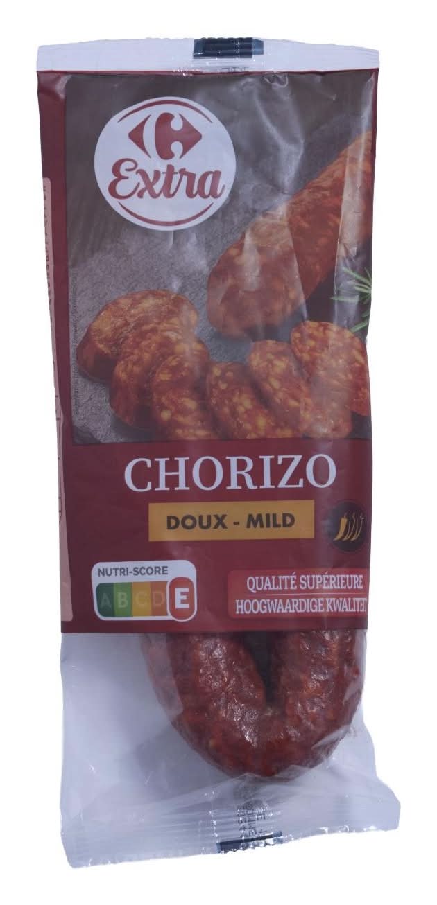 Carrefour Extra - Saucisse chorizo douce (225g)