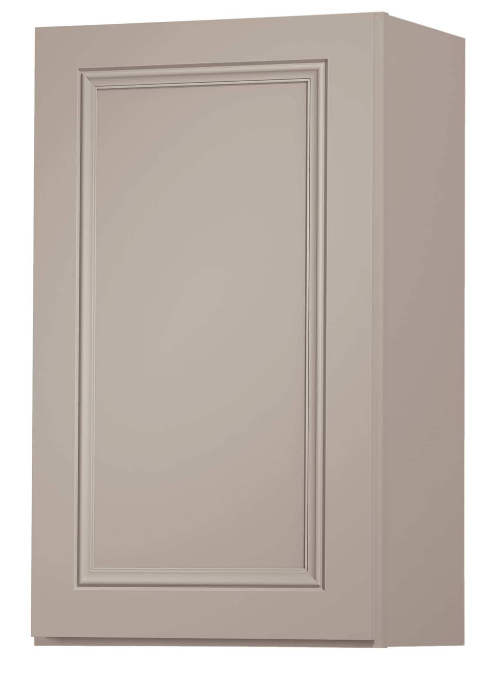 Diamond NOW Wintucket 18-in W x 30-in H x 12-in D Cloud Gray Wall Fully Assembled Cabinet (Recessed Panel Square Door Style) | G15 W1830R