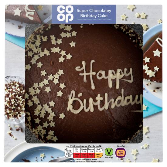 Co-Op Happy Birthday Cake