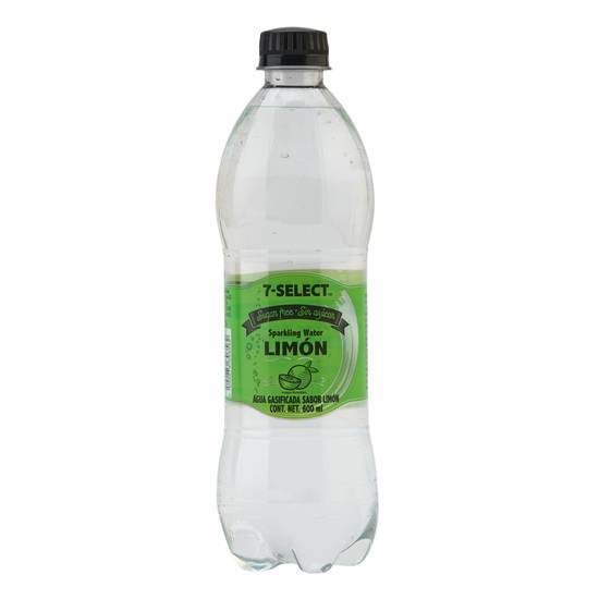 7-Select Limon  Agua Mineralizada 600 mL