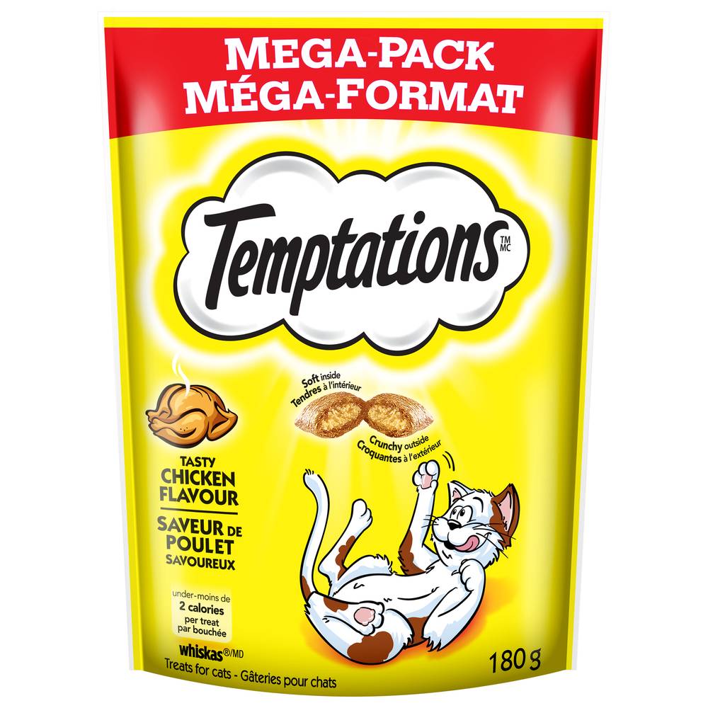 Whiskas Temptations Tasty Chicken Treats For Cats (180 g)