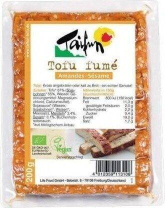 Taifun - Tofu fumé amandes sésame