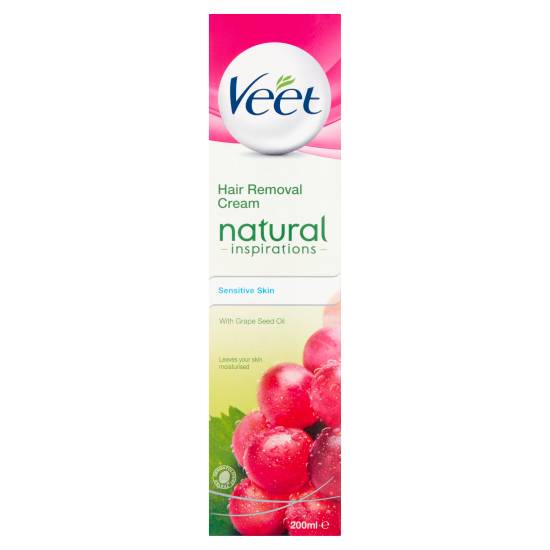 Veet Natural Inspirations Hair Removal Cream 200ml