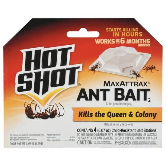 Hot Shot Maxattrax Ant Bait (4 ct)