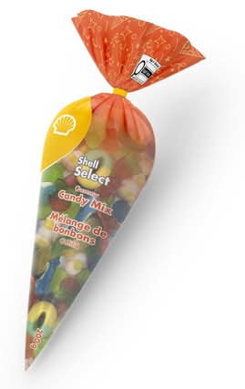 Shell Select Candy Mix Gummy Cone, Fruit-Flavored (200 g)