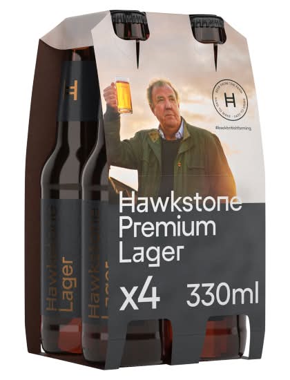 Hawkstone Premium Lager (4 x 330ml)