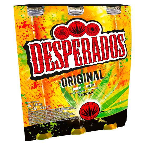 Desperados Tequila Lager Beer (3 x 330ml)