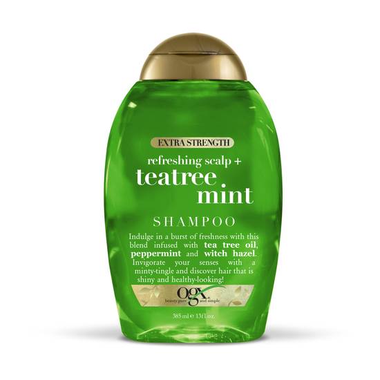OGX Extra Strength Refreshing Scalp + Teatree Mint Shampoo (13 oz)
