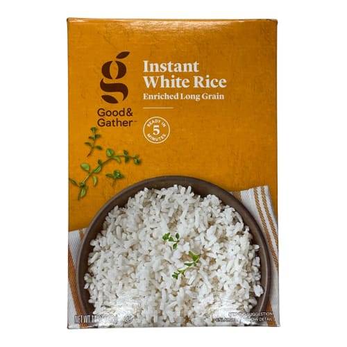 Good & Gather Instant Enriched Long Grain White Rice