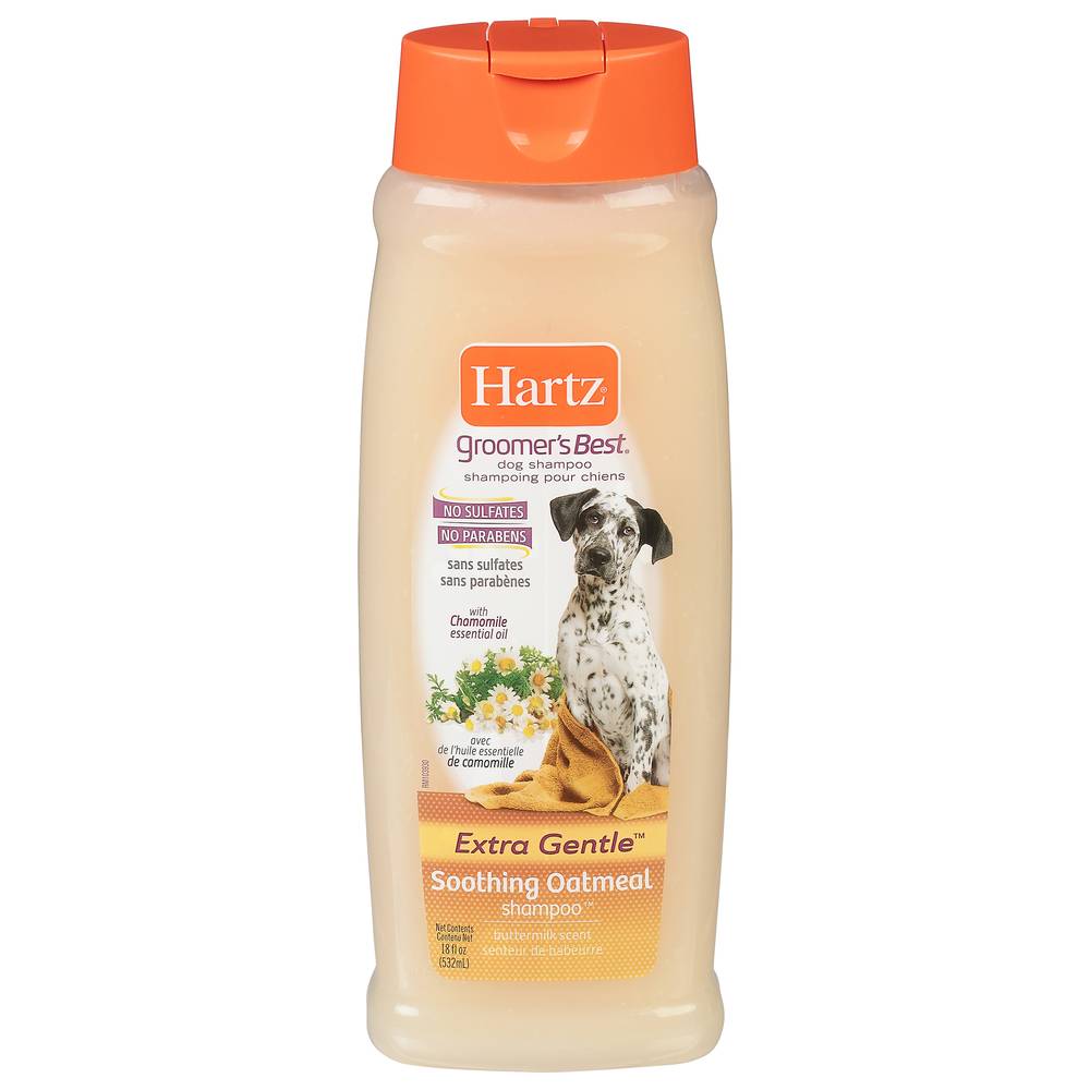 Hartz Groomer's Best Soothing Oatmeal Buttermilk Scent Dog Shampoo (18 fl oz)