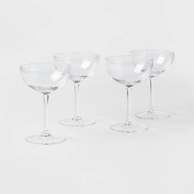 Threshold Entertaining Cocktail Coupe Glasses (4 ct)