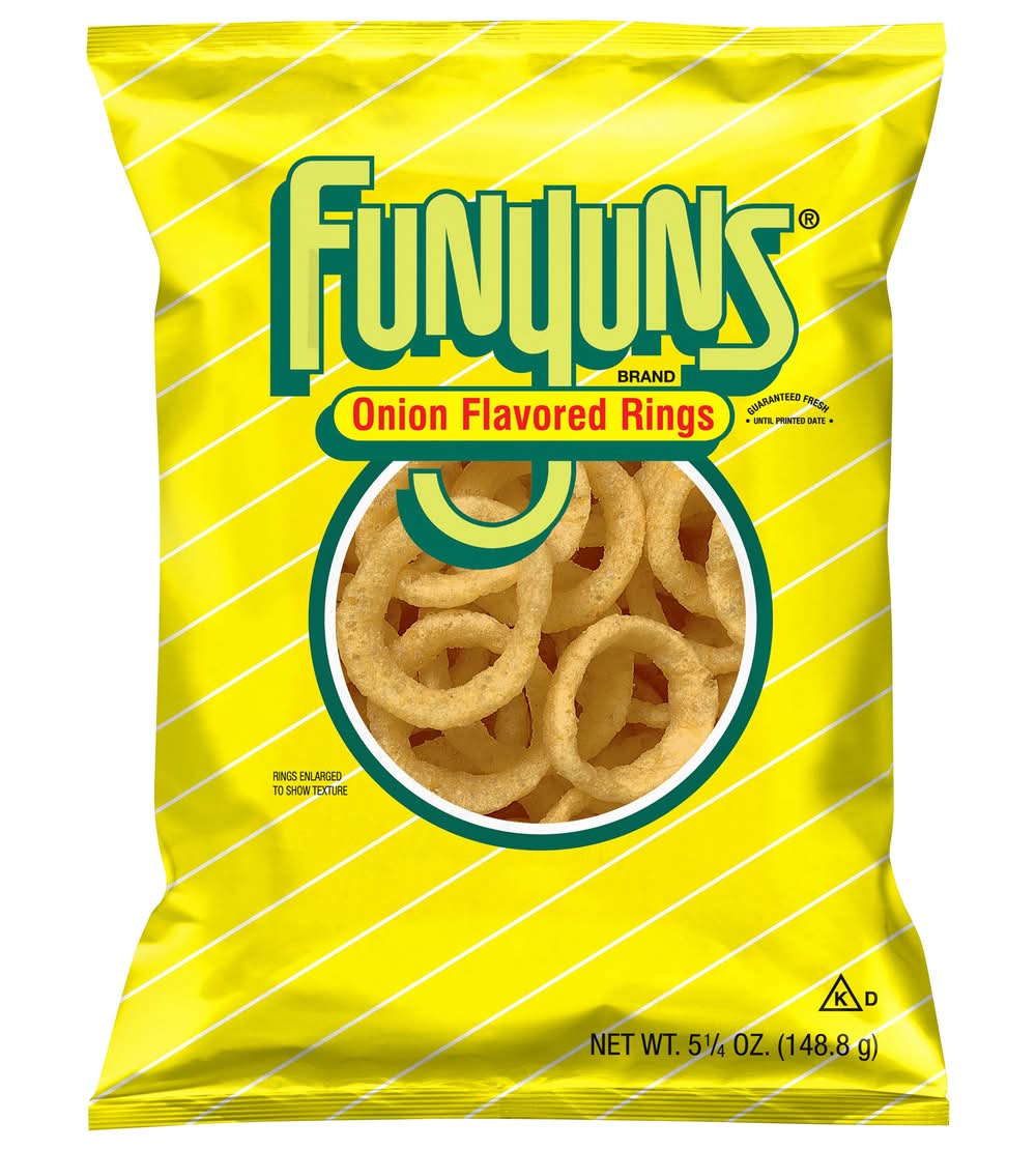 Funyuns Flavored Rings Snack, Onion (5.25 oz)