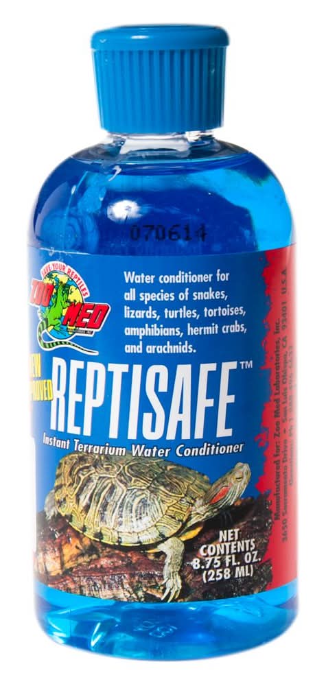 Zoo Med Reptisafe Instant Terrarium Water Conditioner (Size: 8.75 Fl Oz)
