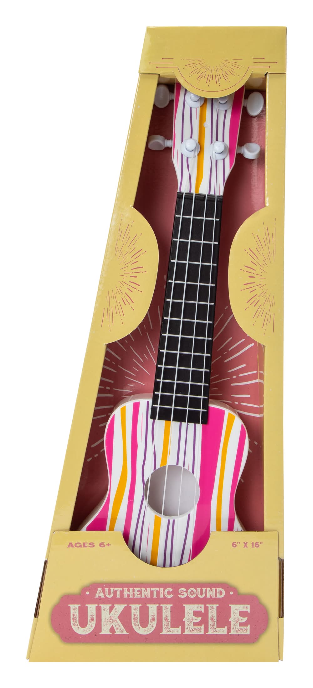 Custom-Design Ukulele Pink