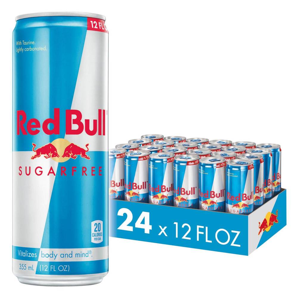 Red Bull Sugar Free Drink (24 x 12 fl oz)