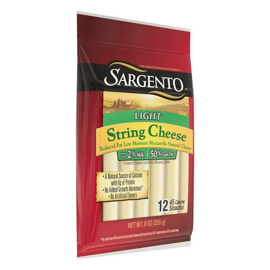 Sargento Light String Cheese (12 snacks)