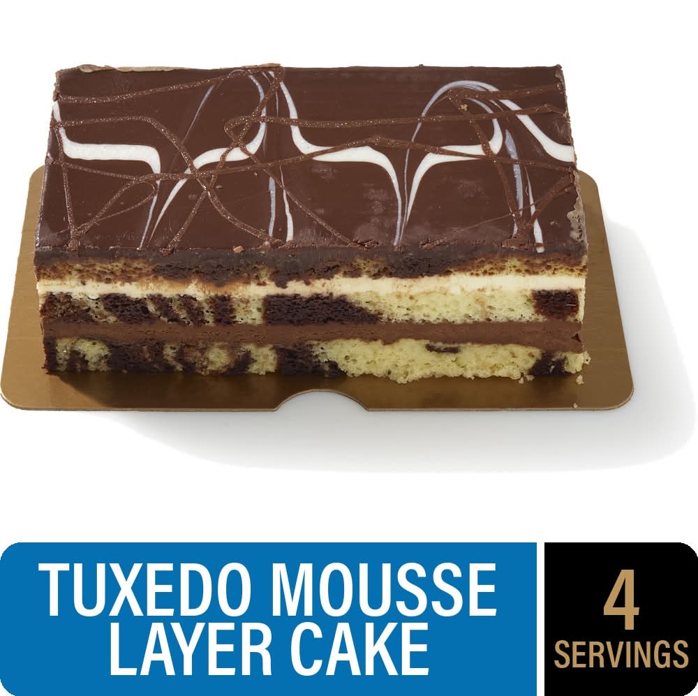 Private Selection® Tuxedo Mousse Layer Cake with Dark Chocolate Ganache