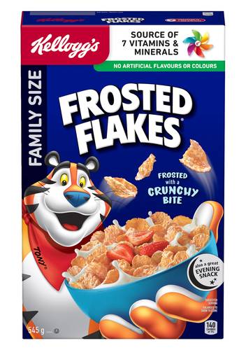 Frosted Flakes Crunchy Bite Cereal Family Size (545 g)