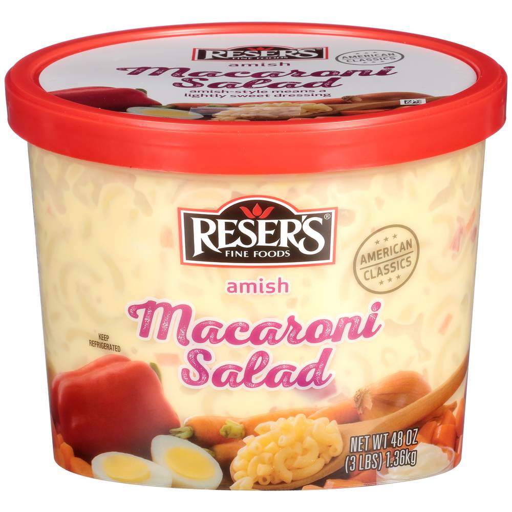 Reser's Fine Foods Amish Macaroni Salad (3 lbs)