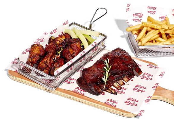 Wings and Ribs Combo