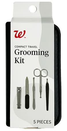 Walgreens Compact Travel Grooming Kit (5 ct)