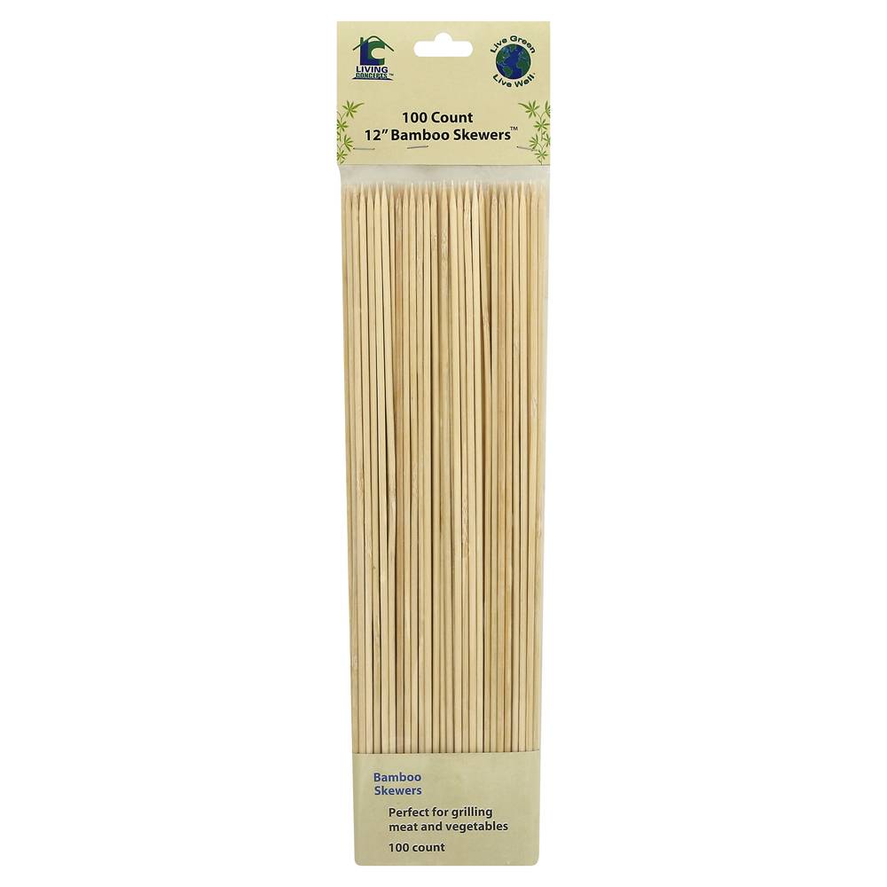 Living Concepts Bamboo Skewers