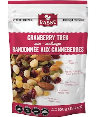 Basse Cranberry Trek Mix (550 g)