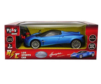 Play Zone Pagani Huayra Roadster Rc Sports Car Age 5+ Years (blue)