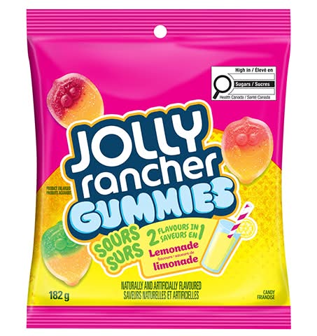 Jolly Rancher Misfit Gummies, Lemonade Sours (6.42 oz)