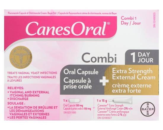CANESORAL COMBIPACK CR 10G + CAPS 1 UN