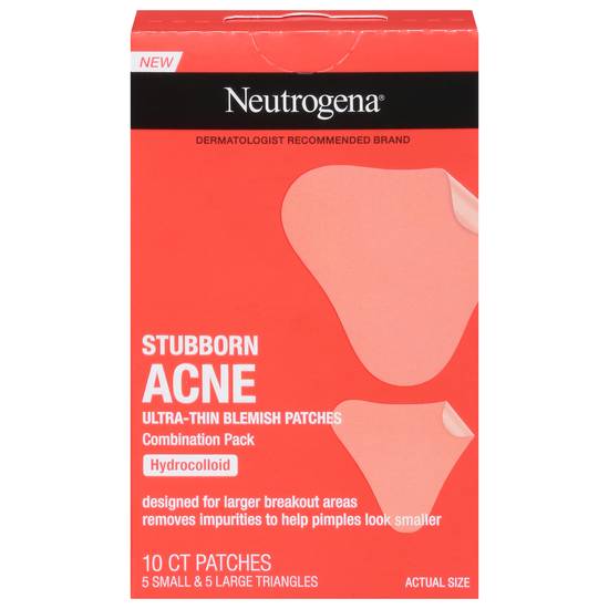Neutrogena Stubborn Acne Blemish Patches 2 Sizes