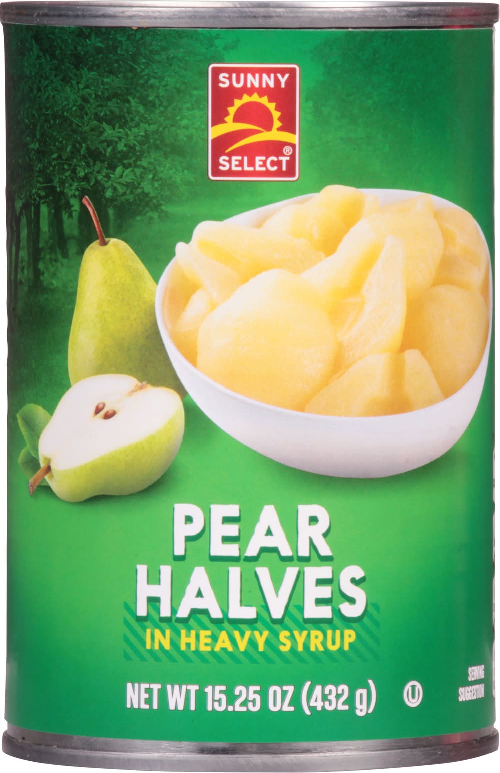 Sunny Select Pear Halves in Heavy Syrup (15.25 oz)