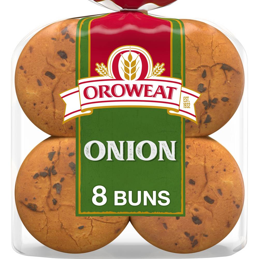 Oroweat Premium Onion Sliced Buns (20.98 oz, 8 ct)
