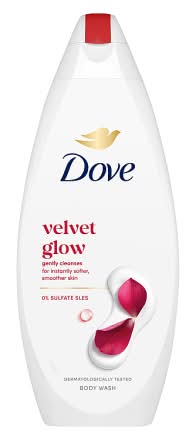 Dove Velvet Glow Body Wash (225ml)