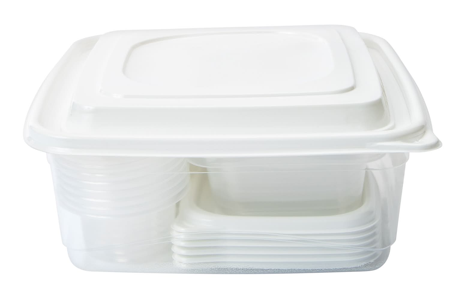 Food Storage Set 42-Pcs White