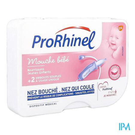 Prorhinel Mouche Bebe + Embout Jetable Accessoires de puériculture - Bébé