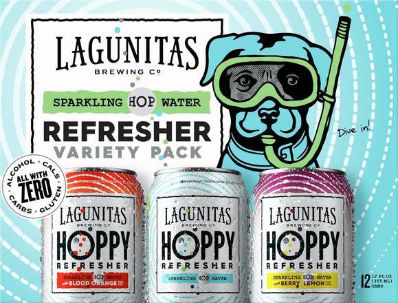 Lagunitas Hoppy Refresher Sparkling Water (12 ct, 12 fl oz)
