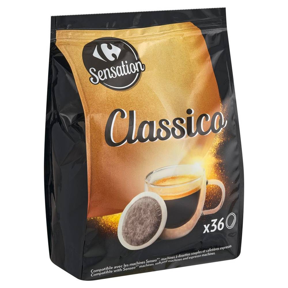 Carrefour Sensation Classico 36 Pièces 252 g