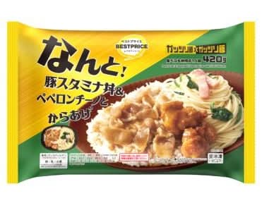 イオントップバリュ 豚スタミナ丼ペペロンチーノ ４２０ｇ