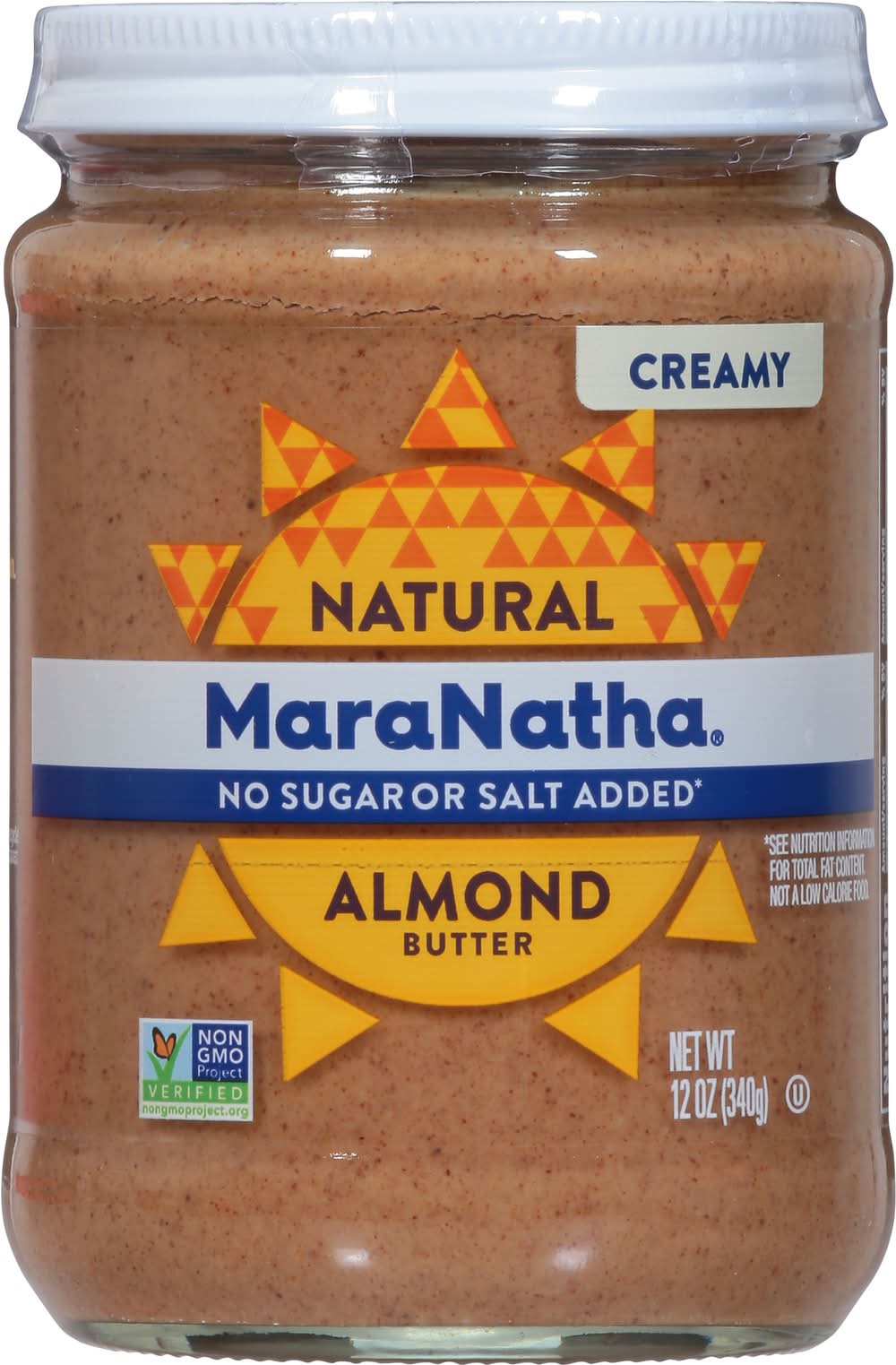 MaraNatha Natural Creamy Butter, Almond (12 oz)