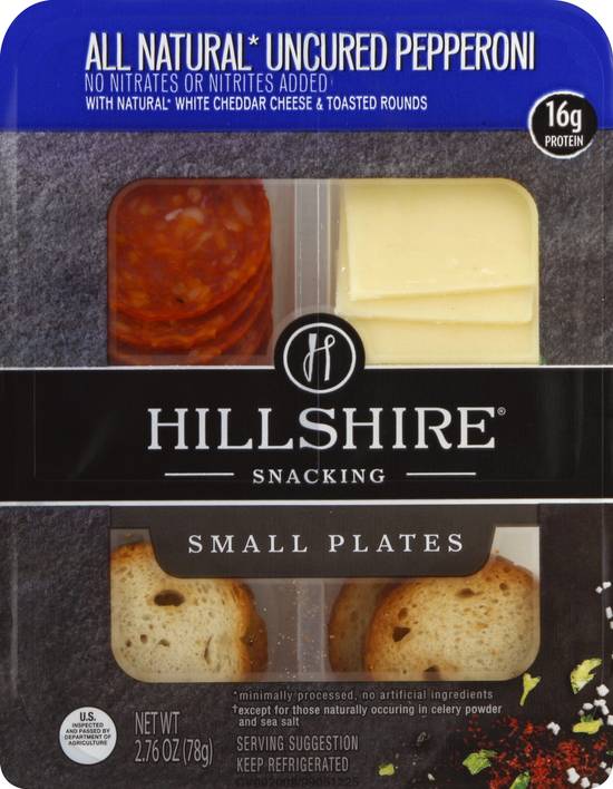 Hillshire Uncured Pepperoni & Cheddar Snack Plate