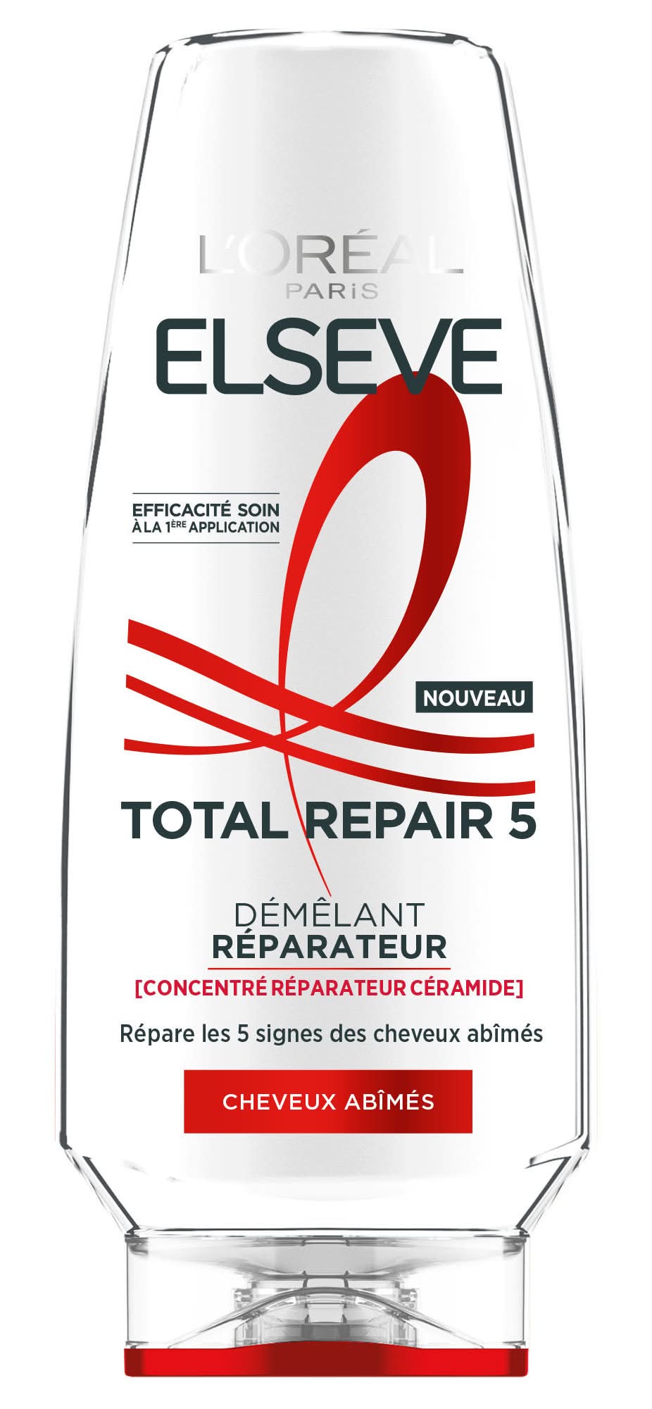 Elseve - Après shampooing démêlant réparateur total repair 5 cheveux abîmés (250ml)