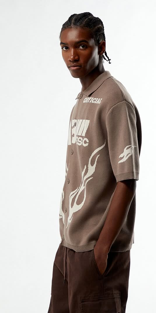 Pacsun 13 Esc Polo Sweater Shirt Delivery Near Me | Order Online