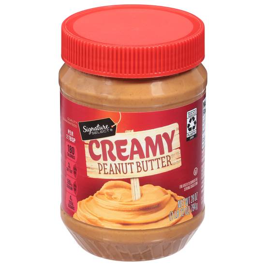 Signature Select Peanut Butter Creamy (28 oz)