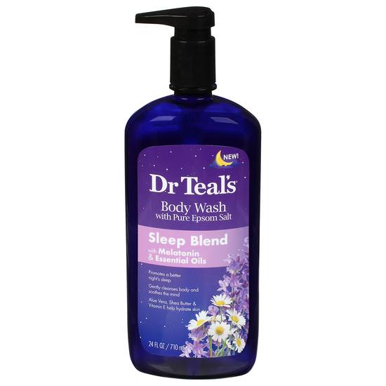 Dr Teal's With Melatonin & Essential Oils Sleep Blend With Pure Epsom Salt Body Wash
